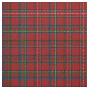 Tyg för klanStewart kungligt rött skotskt Tartan