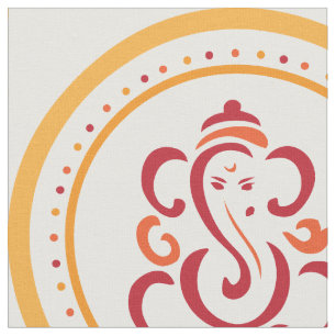 Tyg för mönster för Ganesha Mandala Seamless