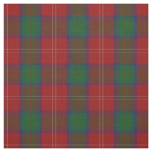 Tyg för pläd för klanChisholm skotskt Tartan (Provkarta)