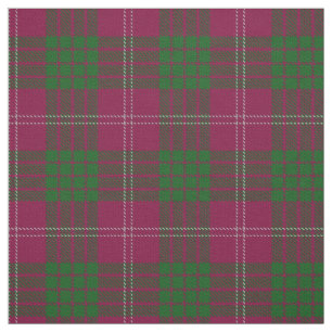 Tyg för pläd för klanCrawford skotskt Tartan