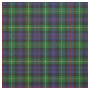 Tyg för pläd för klanFarquharson skotskt Tartan