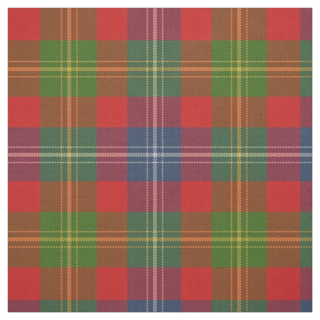 Tyg för pläd för klanForrester skotskt Tartan (Provkarta)