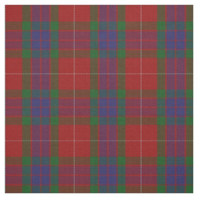 Tyg för pläd för klanFraser skotskt Tartan (Provkarta)