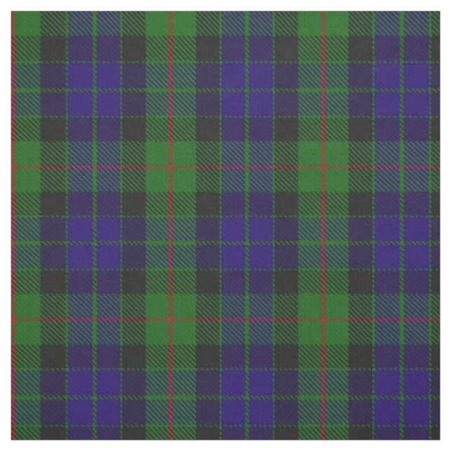 Tyg för pläd för klanGunn skotskt Tartan (Provkarta)