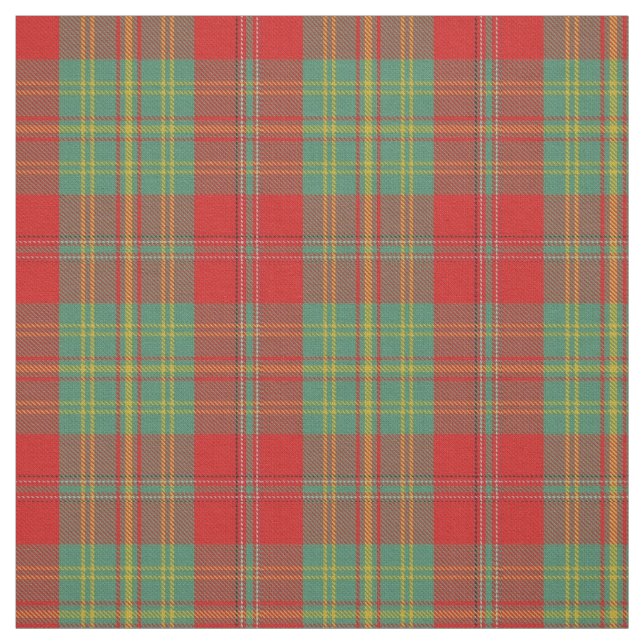 Tyg för pläd för klanLeask skotskt Tartan (Provkarta)