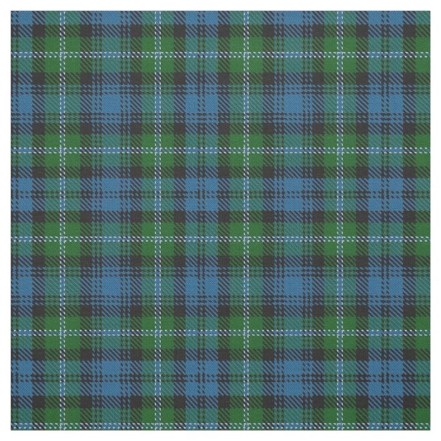 Tyg för pläd för klanLyon skotskt Tartan (Provkarta)