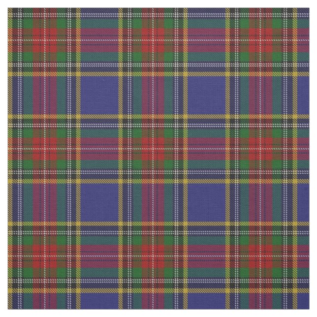 Tyg för pläd för klanMacBeth skotskt Tartan (Provkarta)