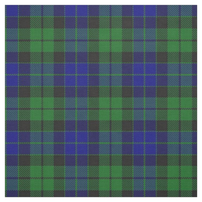 Tyg för pläd för klanMacKay skotskt Tartan (Provkarta)