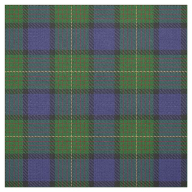 Tyg för pläd för klanMuir skotskt Tartan (Provkarta)
