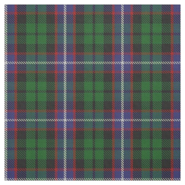 Tyg för pläd för klanRussell skotskt Tartan (Provkarta)