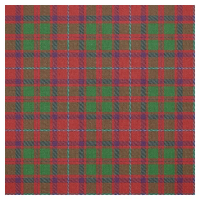 Tyg för pläd för klanShaw skotskt Tartan (Provkarta)