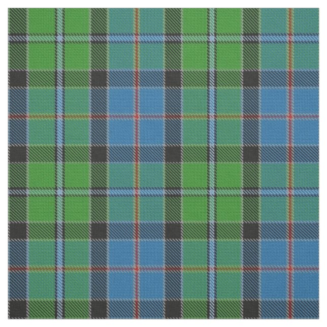 Tyg för pläd för klanStirling skotskt Tartan (Provkarta)