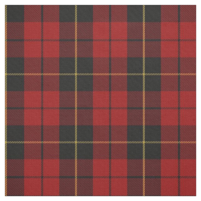 Tyg för pläd för klanWallace skotskt Tartan (Provkarta)