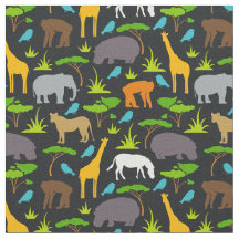 Tyg för Safaridjurtryck
