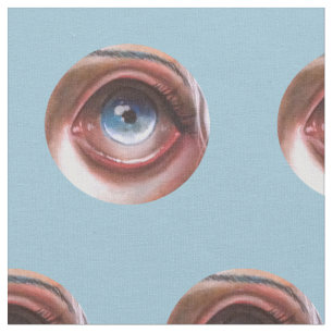 Tyg för Surrealism för testögonglobpop stort sy