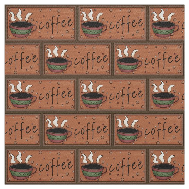 Tyg för twill för kaffemönsterbomull (Provkarta)