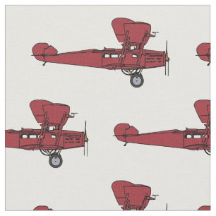 Tyg för vintageBiplaneflygplan
