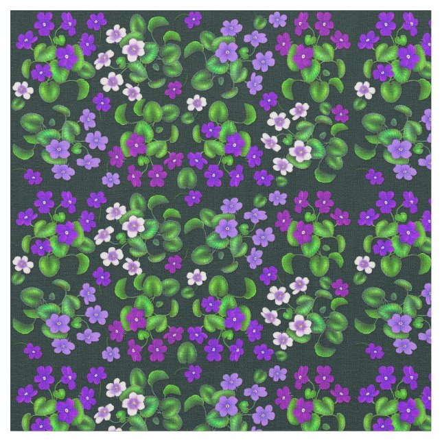 Tyg för Violets för trädgård för (Närbild)