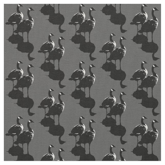 Tyg för Waterfowl för tyg för Kanada tygKanada gås (Närbild)