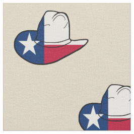 Tyg NÅGOT för hatten för den Texas flaggacowboyen
