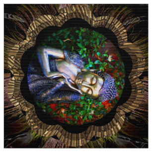 Tyg Silver Sleeping Buddha Collage