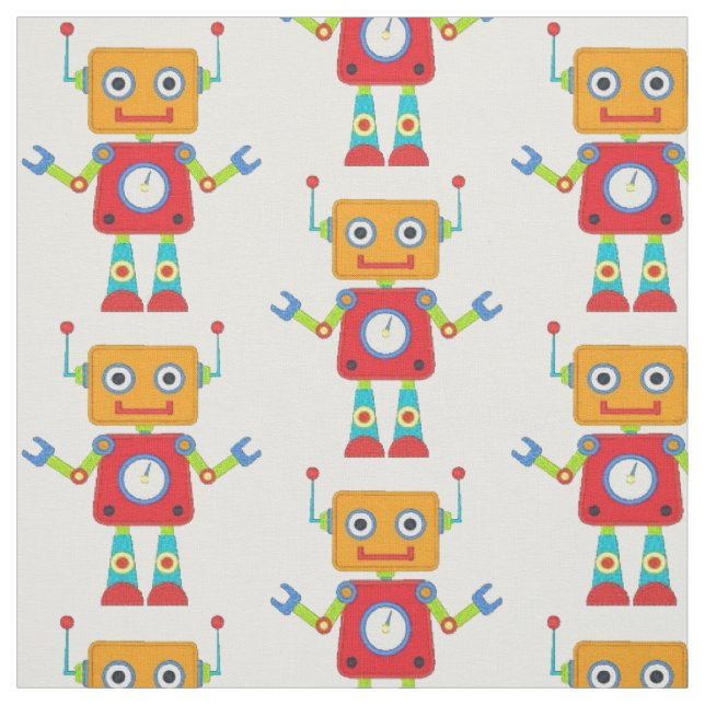 Tyg - Sy Robot (Provkarta)