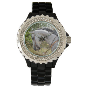 Tygelhästklocka Armbandsur