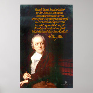 Tyger av William Blake Poster