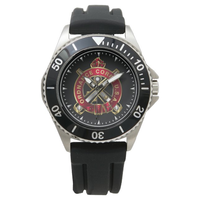 Tygmaterielverket Armbandsur (Framsida)