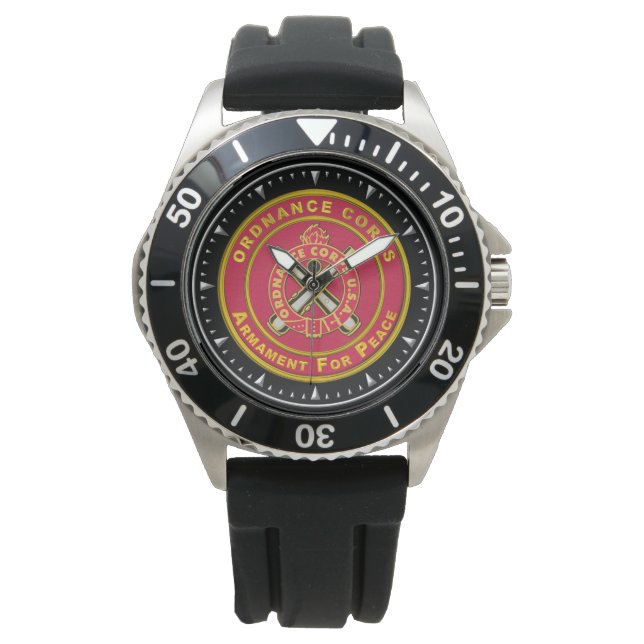 Tygmaterielverket Armbandsur (Framsida)