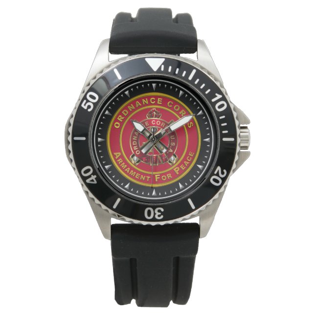 Tygmaterielverket Armbandsur (Framsida)