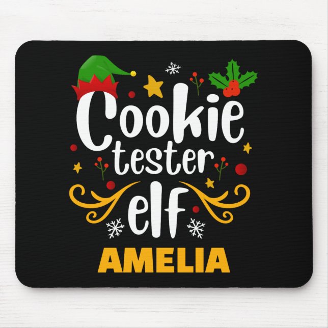 Tygraphy Cookie Tester Elf Family Matching  Musmatta (Framsidan)