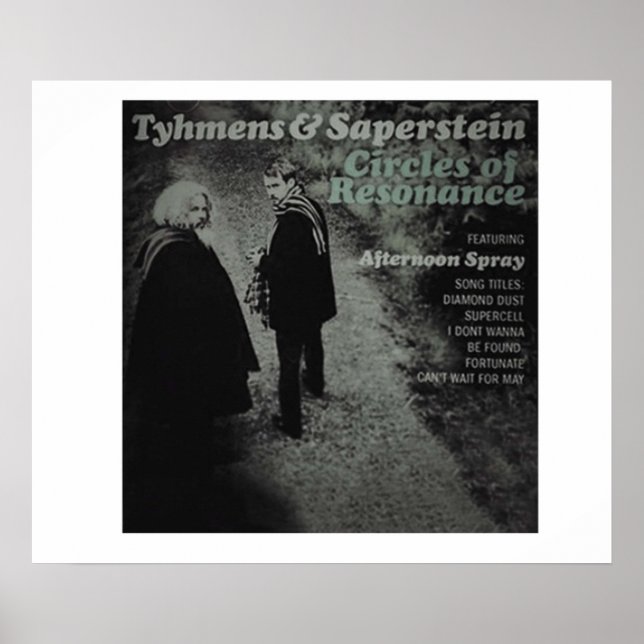 Tyhmens Saperstein Circles of Resonance Album C Poster (Framsidan)