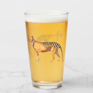 Tylacin (Tasmanian Tiger) Glaskopp
