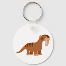 Tylacosmilus-nyckelkedjan för Tecknad av tuggleumm