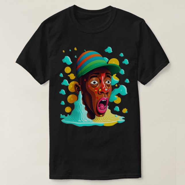 Tyler Creator Original Fläkt Art 1 T Shirt (Design framsida)