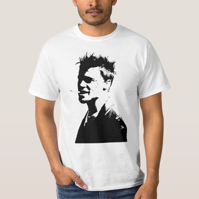 tyler durden t shirt (Framsida)