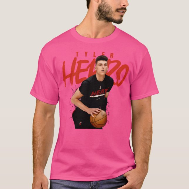 Tyler Herro Sport Stil T Shirt (Framsida)