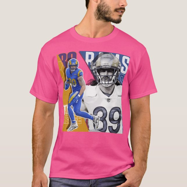 Tyler Higbee Football Shirt Tapestry 2 T Shirt (Framsida)