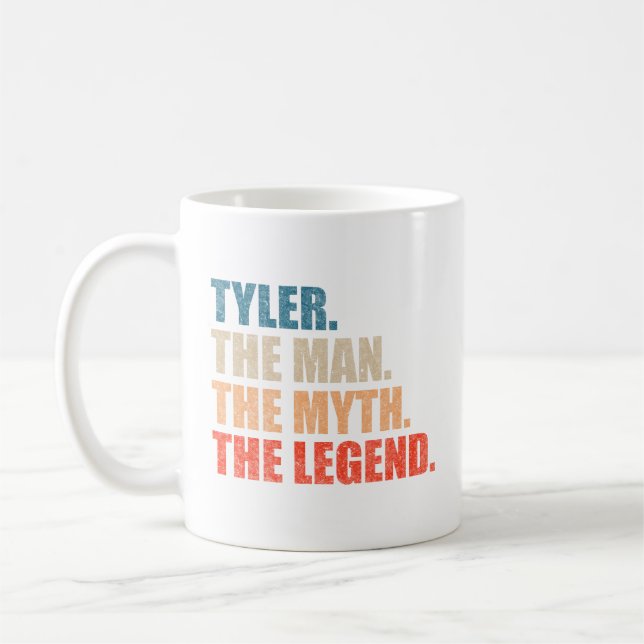 Tyler Mannen Myten Legenden Kaffemugg (Vänster)