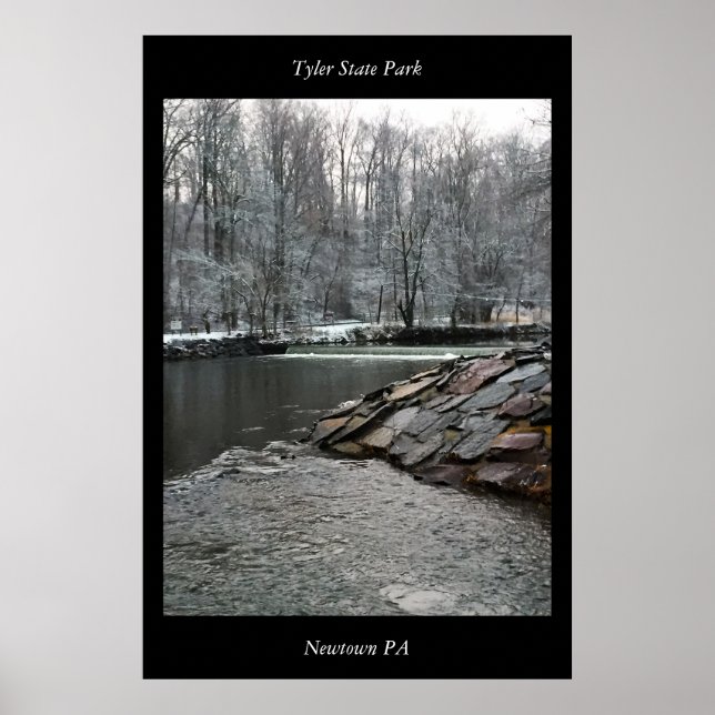 Tyler State Park Newtown PA Poster (Framsidan)