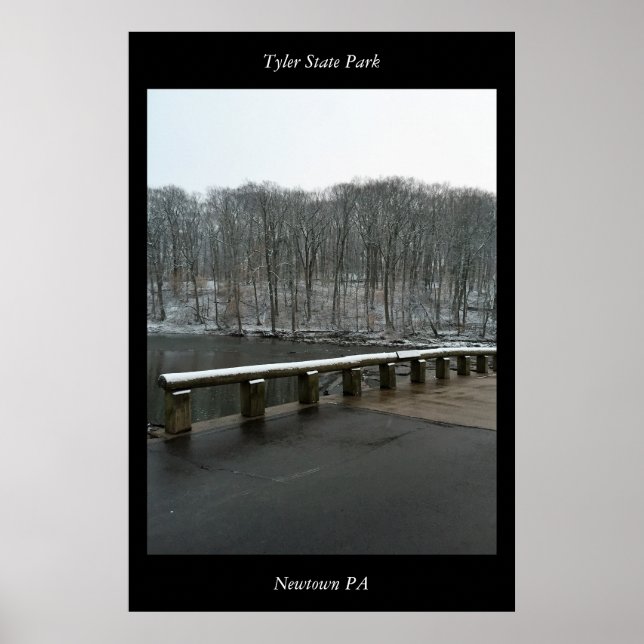 Tyler State Park Newtown PA Poster (Framsidan)