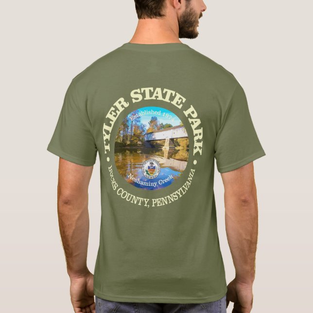 Tyler State Park SP T Shirt (Baksida)