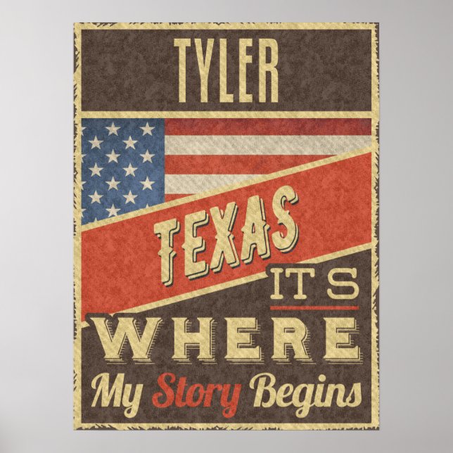 Tyler Texas Poster (Framsidan)