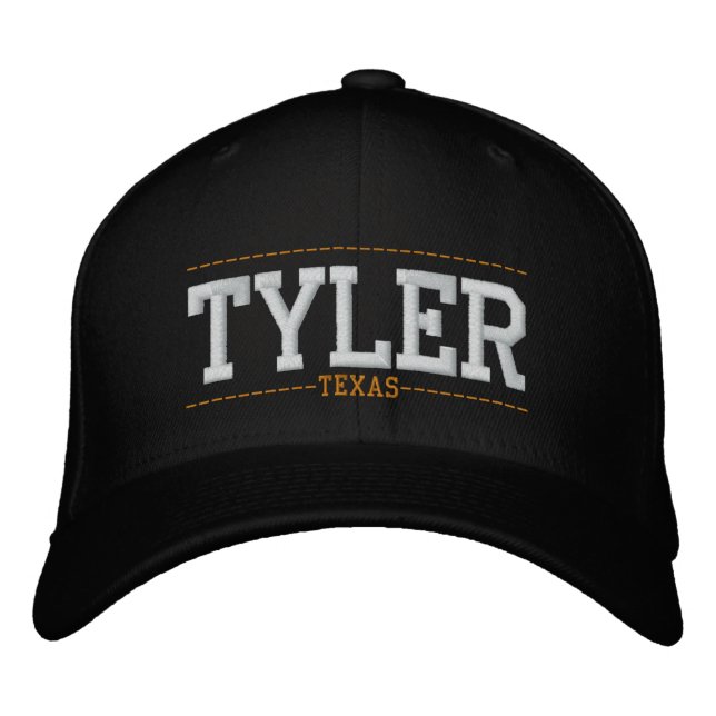 Tyler Texas USA Embroiderade Hats Broderad Keps (Framsida)