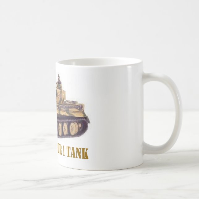 TYMAN TIGER 1 TANK KAFFEMUGG (Höger)