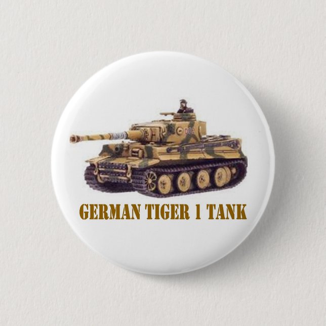TYMAN TIGER 1 TANK KNAPP (Framsida)