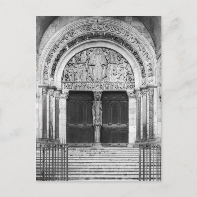 Tympanum med senaste dom vykort (Framsida)