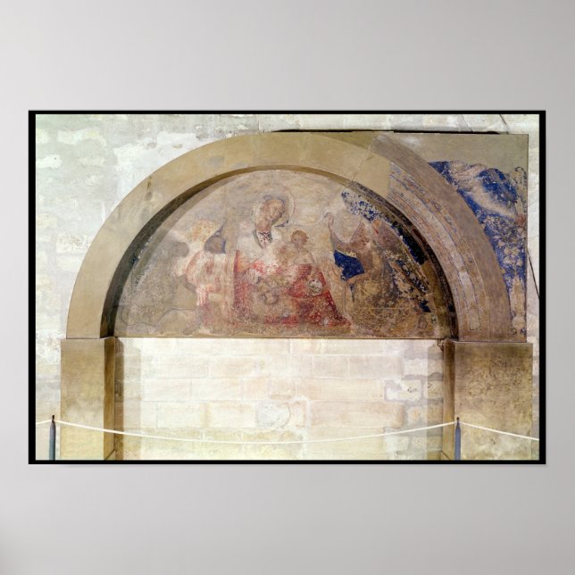 Tympanum som skildrar Humility-virus Poster (Framsidan)