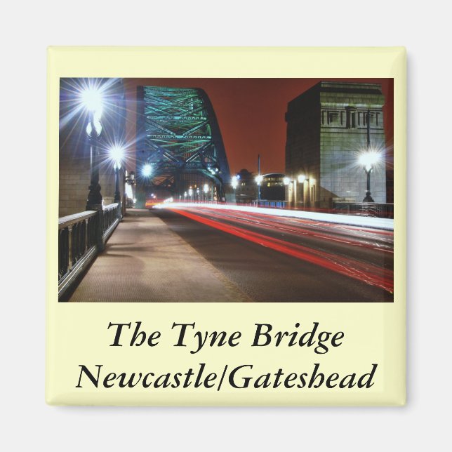 Tyne Bridge Magnet (Framsidan)